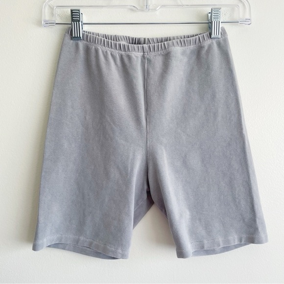 SKIMS Outdoor Bike Shorts in Ash grey size small high rise lounge stretchy comfy - Picture 1 of 12